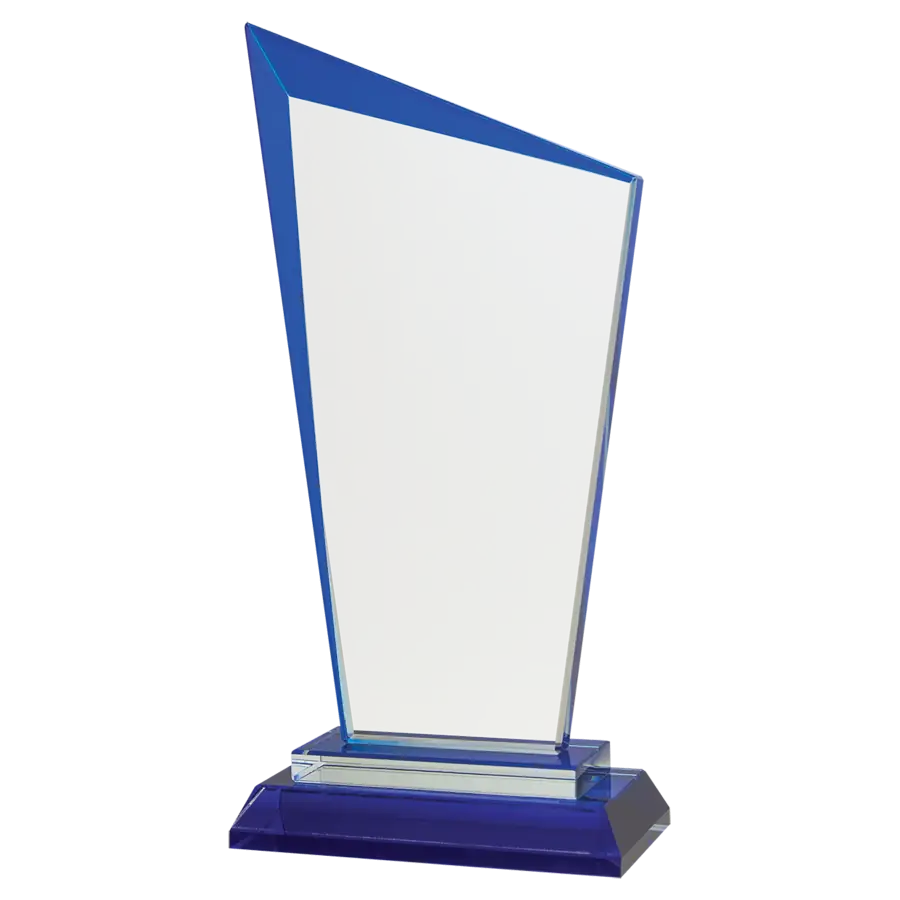 Pokal Blau mit Personalisierung