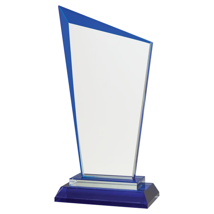 Pokal Blau mit Personalisierung